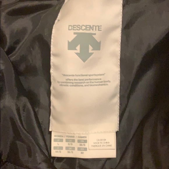 Descente Women’s black snow pants Size 8 small. - Picture 3 of 11